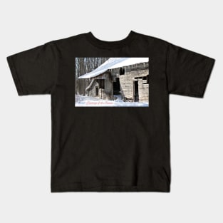 Abandoned Barn. Kids T-Shirt